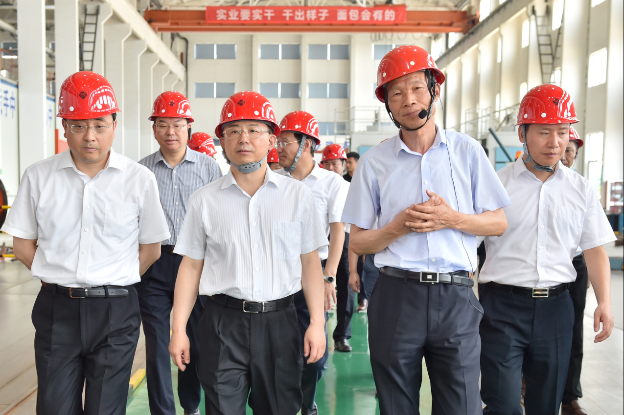 吳政隆省長鼓勵上上電纜：“精、專、特、外、創(chuàng)”戰(zhàn)略思路要繼續(xù)發(fā)揚光大