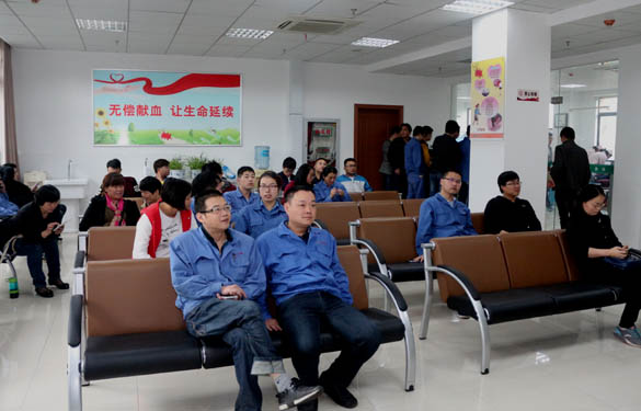 弘揚(yáng)真善美，上上電纜員工積極參與無償獻(xiàn)血