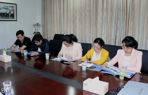 2015年5月5日，溧陽市教育局地理教研室老師來上上電纜調(diào)研