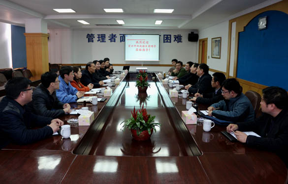 2015年3月12日，宜興市科技鎮(zhèn)長團(tuán)一行來上上電纜調(diào)研