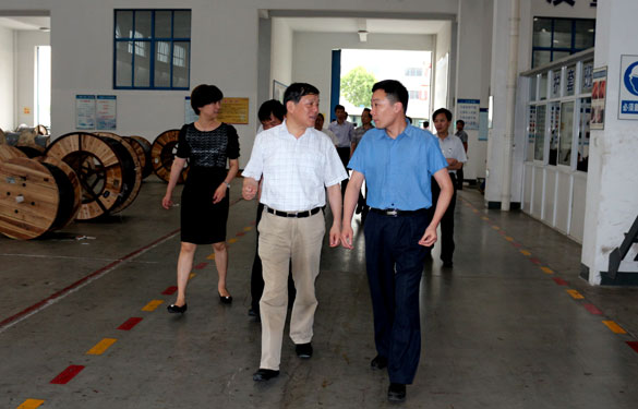 常州市人大領導一行來上上集團調(diào)研