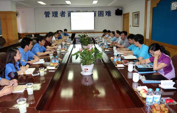 6月11日，江西銅業(yè)股份有限公司來上上集團交流考察
