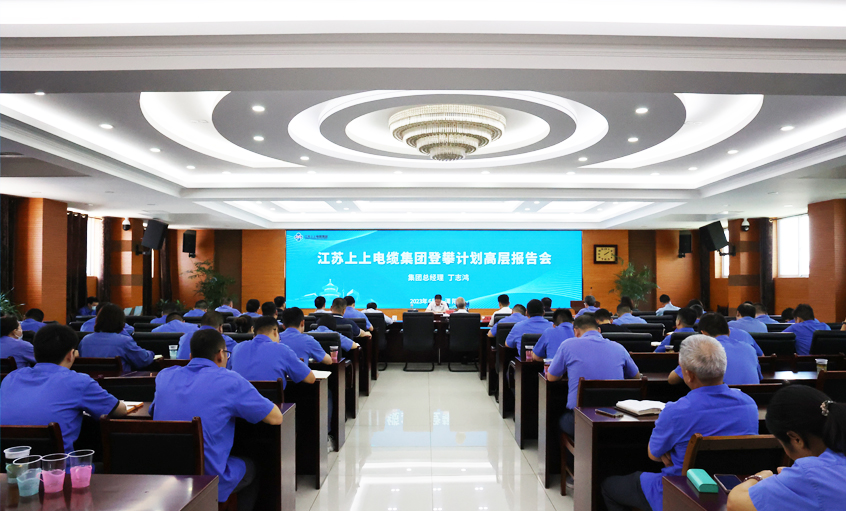 上上電纜中高層領(lǐng)導(dǎo)力提升登攀計(jì)劃之高層報告會圓滿結(jié)束