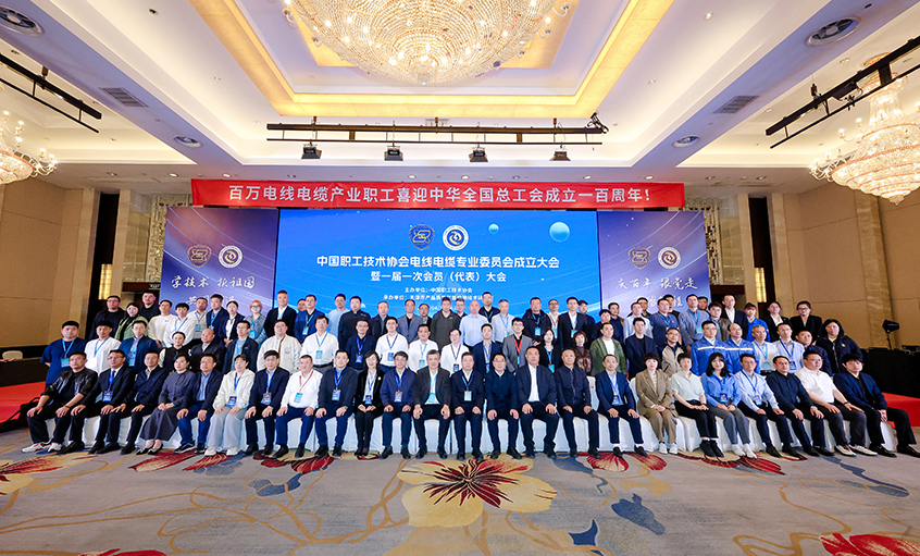 上上電纜受邀出席中國(guó)職工技術(shù)協(xié)會(huì)電線電纜專(zhuān)業(yè)委員會(huì)成立大會(huì)
